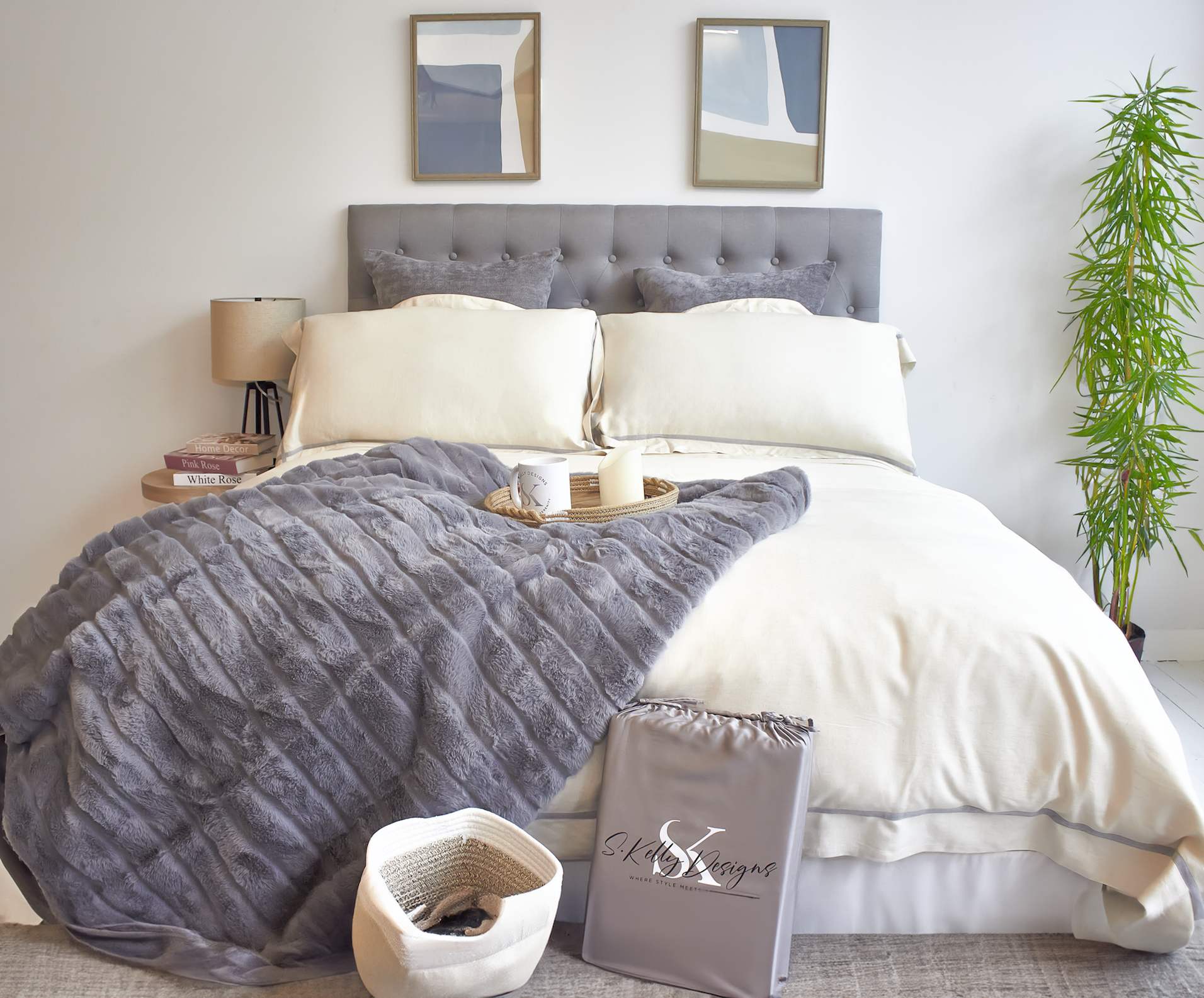 Skelly Designs Bamboo Linen Sheets - Thumbnail 3